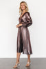 aisha shimmer dress bronze 645551